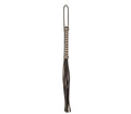 Black Studded Willy Whip