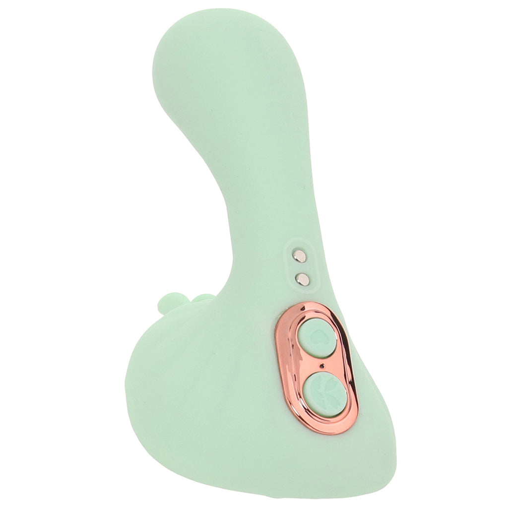 Averi Dual Stimulator Vibe in Green