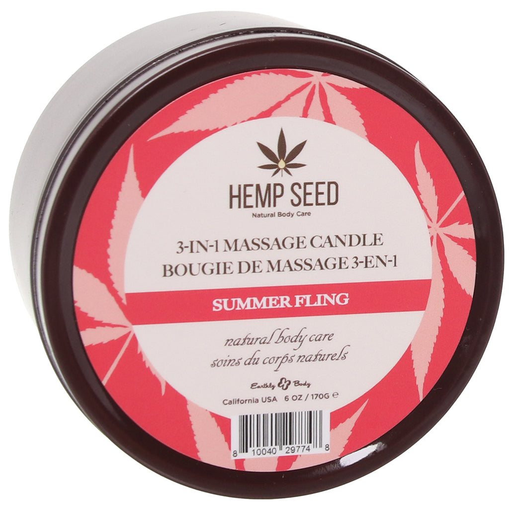 3-in-1 Massage Candle 6oz/170g in Summer Fling
