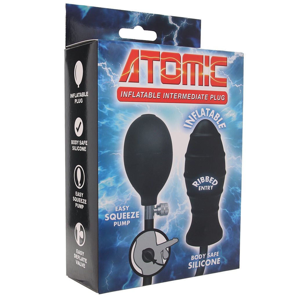 Atomic Inflatable Intermediate Butt Plug