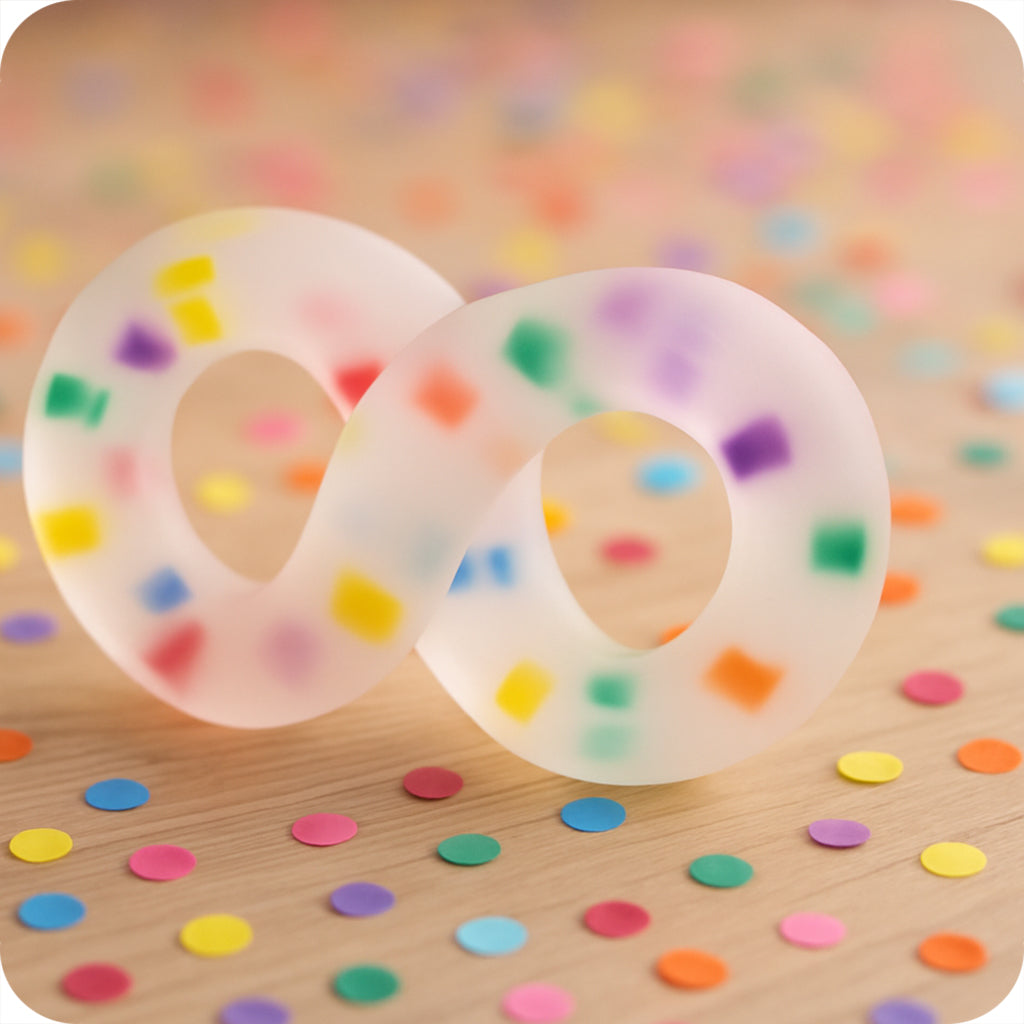 Alpha Crazy 8 Party Silicone Cock Ring