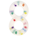 Alpha Crazy 8 Party Silicone Cock Ring