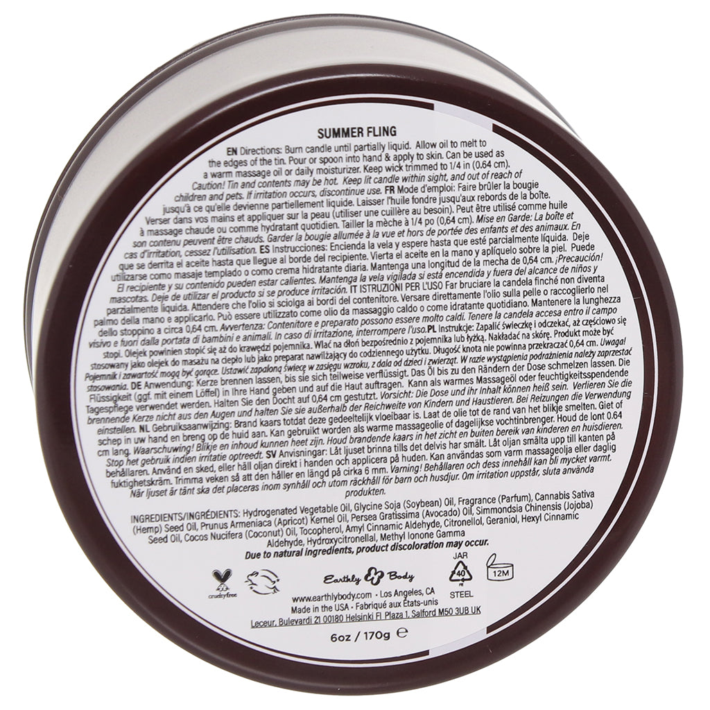 3-in-1 Massage Candle 6oz/170g in Summer Fling
