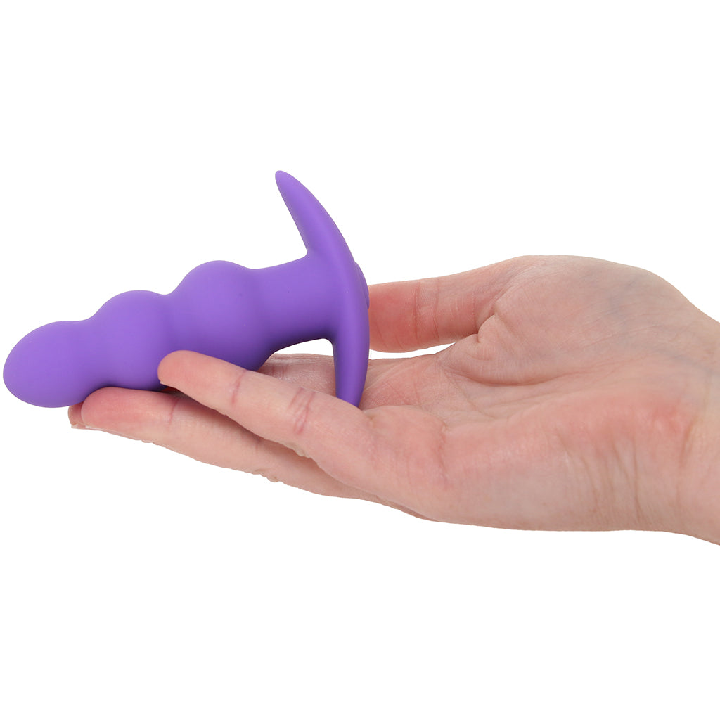 Basic Essentials Vibrating Beaded Anal Probe