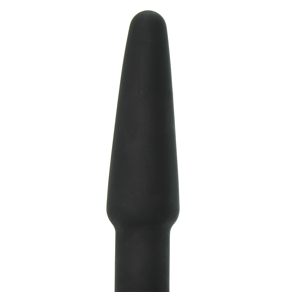 All About Anal Seamless Silicone 4 Inch Butt Plug in Black