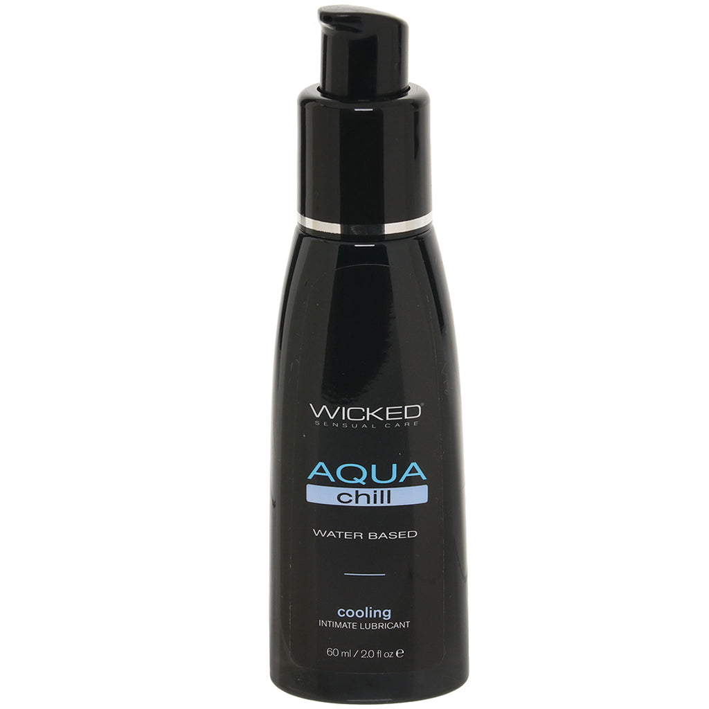 Aqua Chill Cooling Water Based Lube in 2oz/60mL
