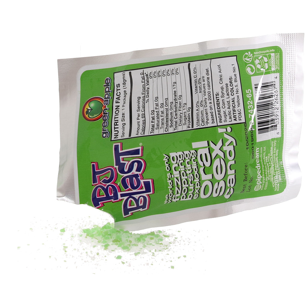BJ Blast 18g/0.63oz. in Green Apple