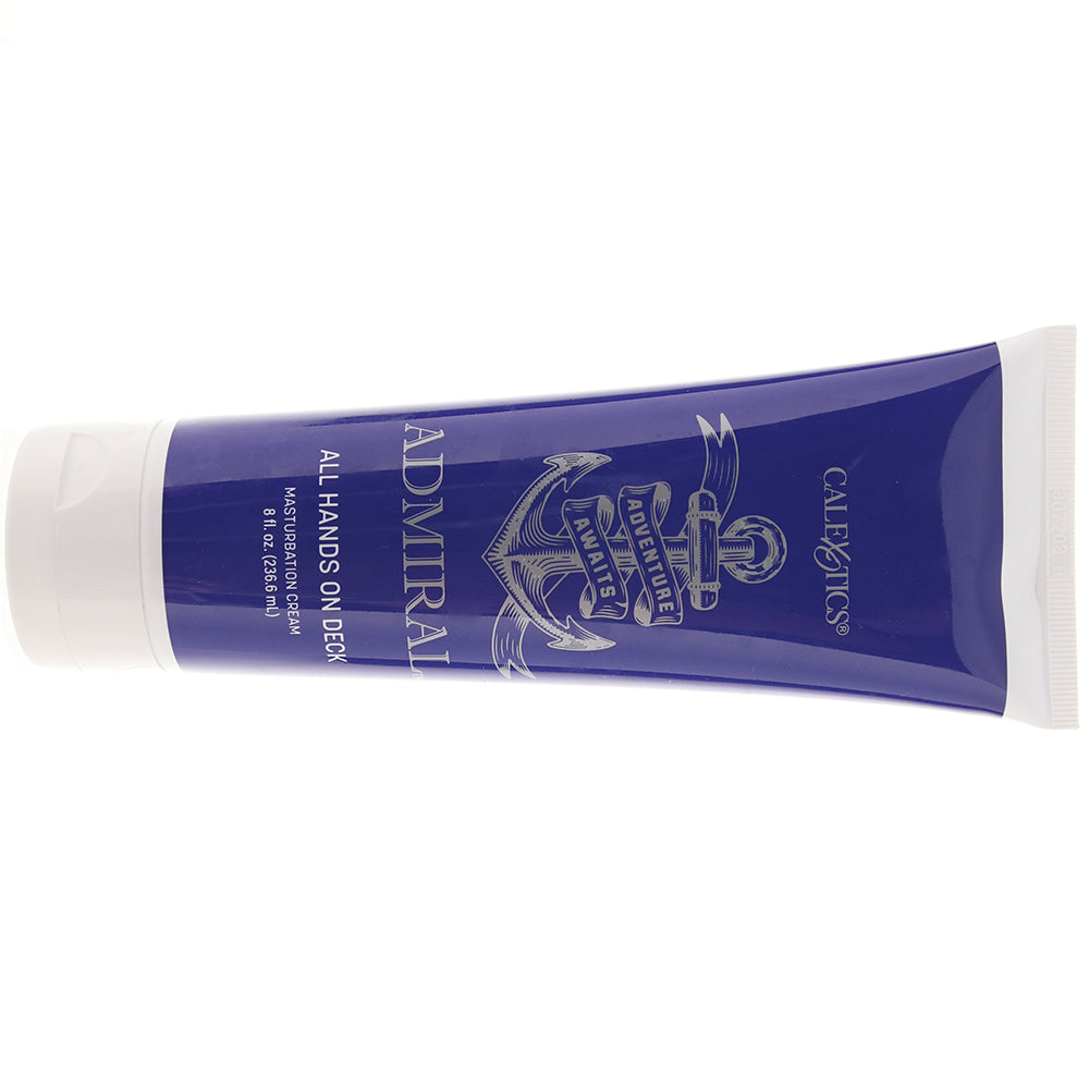 Admiral All Hands On Deck Masturbation Cream in 8oz/236ml