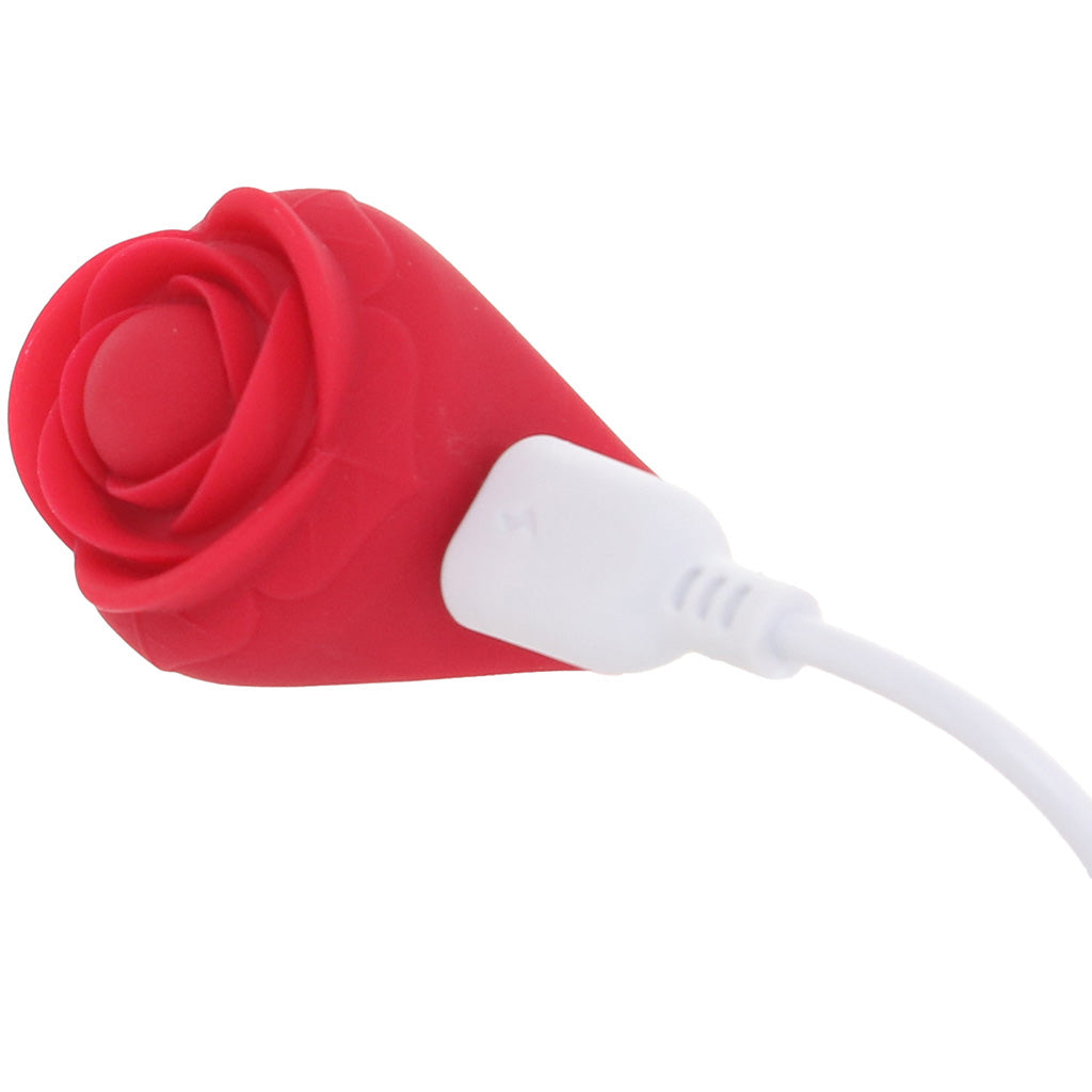 Bloomgasm Rose Ring Finger Vibe