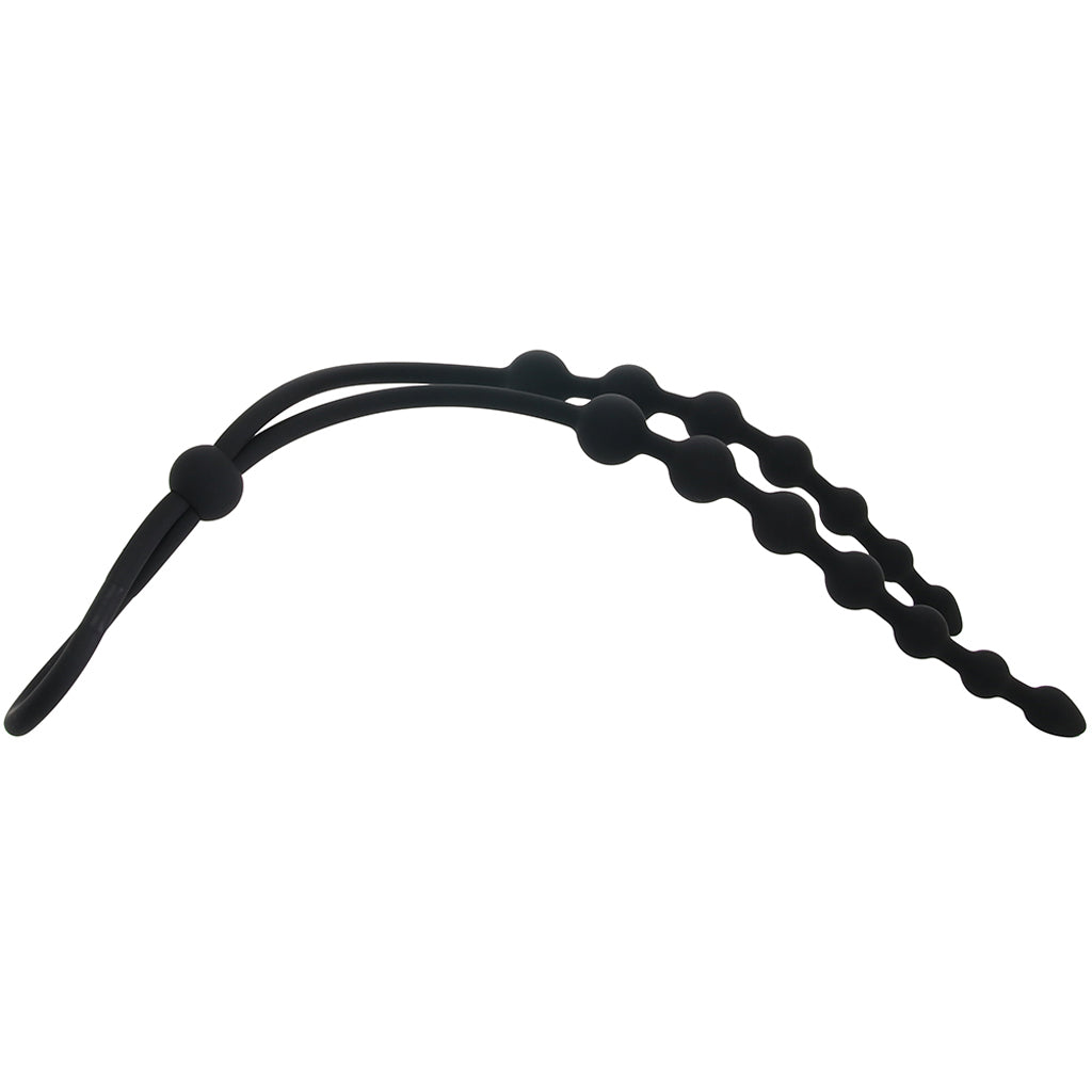 Ass-Station Dual Silicone Anal Beads