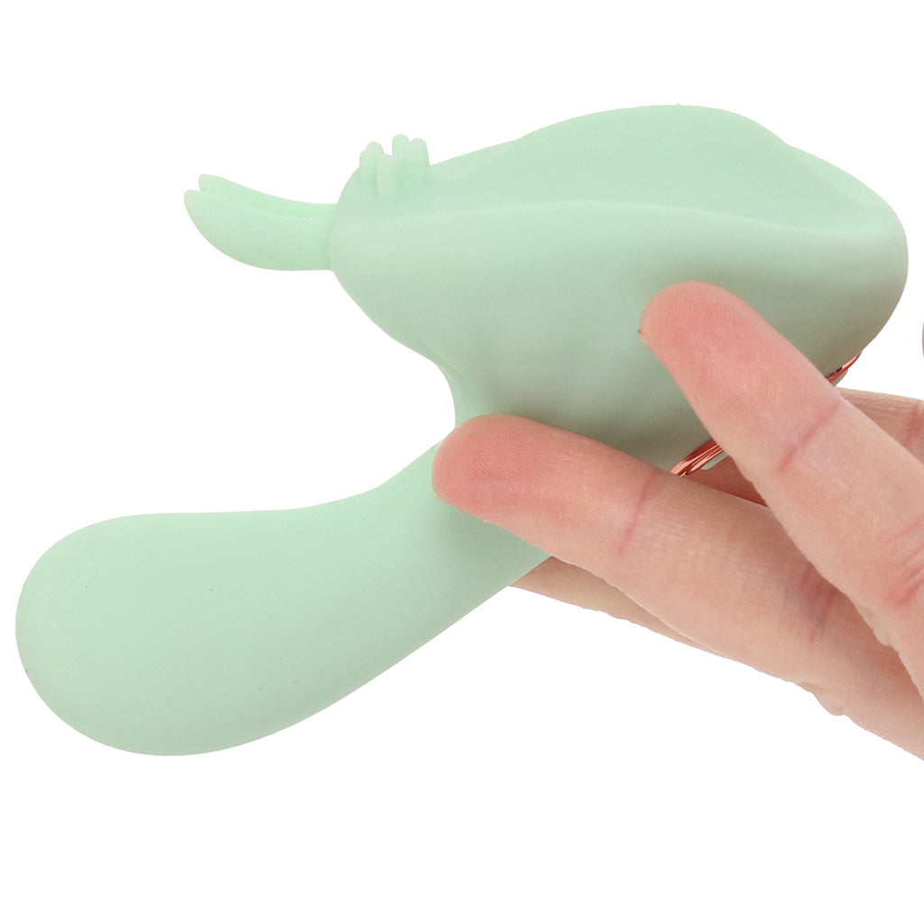 Averi Dual Stimulator Vibe in Green