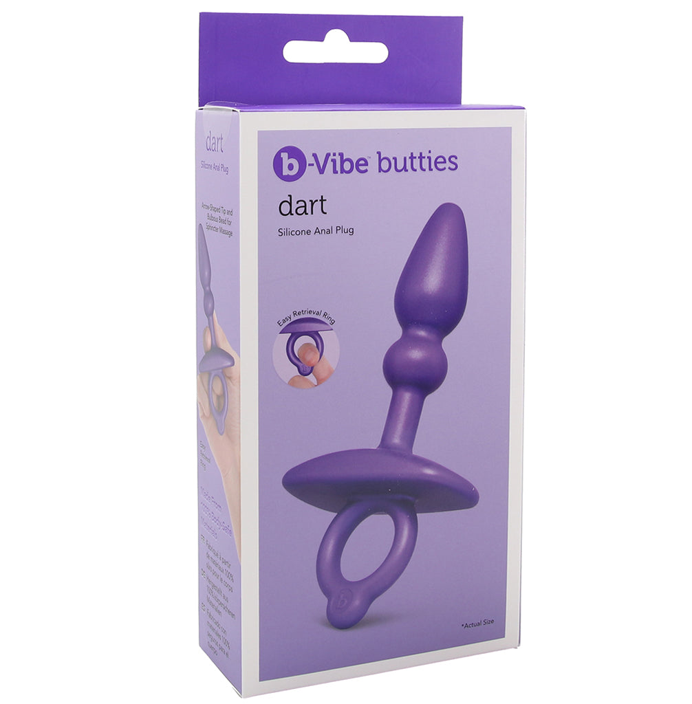 b-Vibe Butties Dart Silicone Anal Plug
