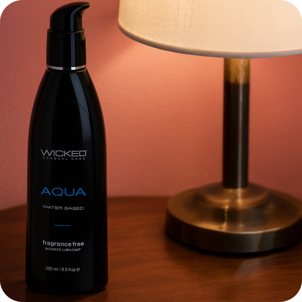 Aqua Fragrance Free Water Based Lube in 8.5oz/250ml