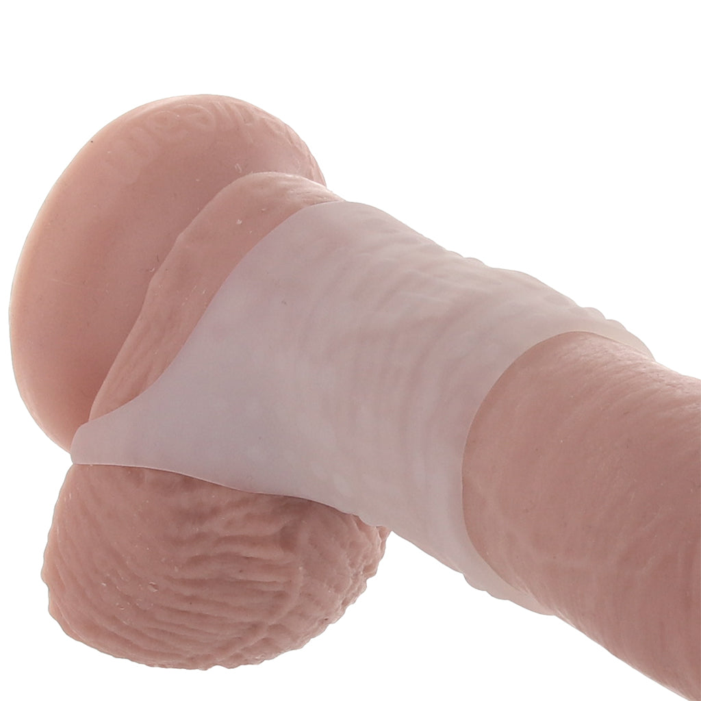 Basic Essentials Stimulation Enhancer Sleeve in Frosted
