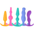 Anal Lovers Beginner Silicone Plug Kit