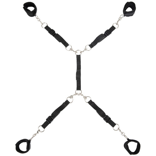 7 Piece Bed Spreader Restraint System