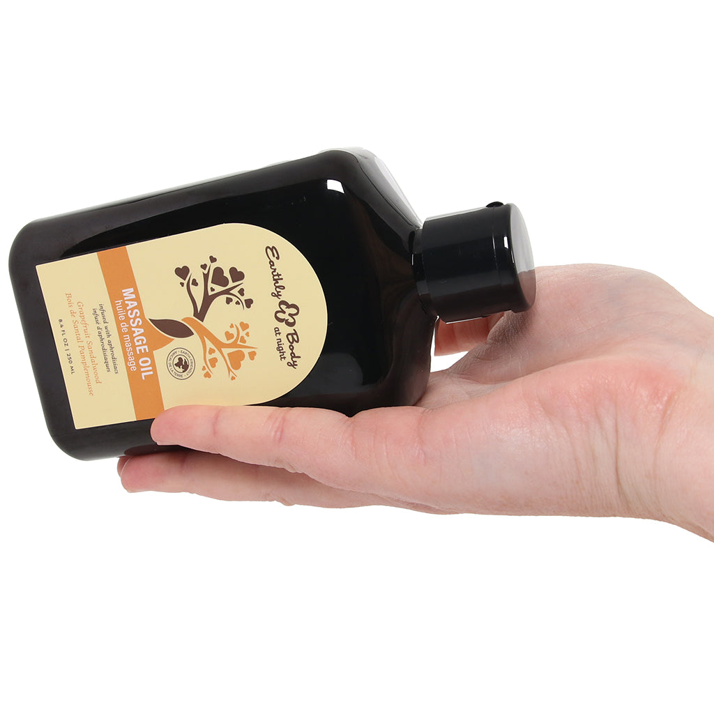 At Night Massage Oil 8.4oz/250ml in Grapefruit Sandalwood