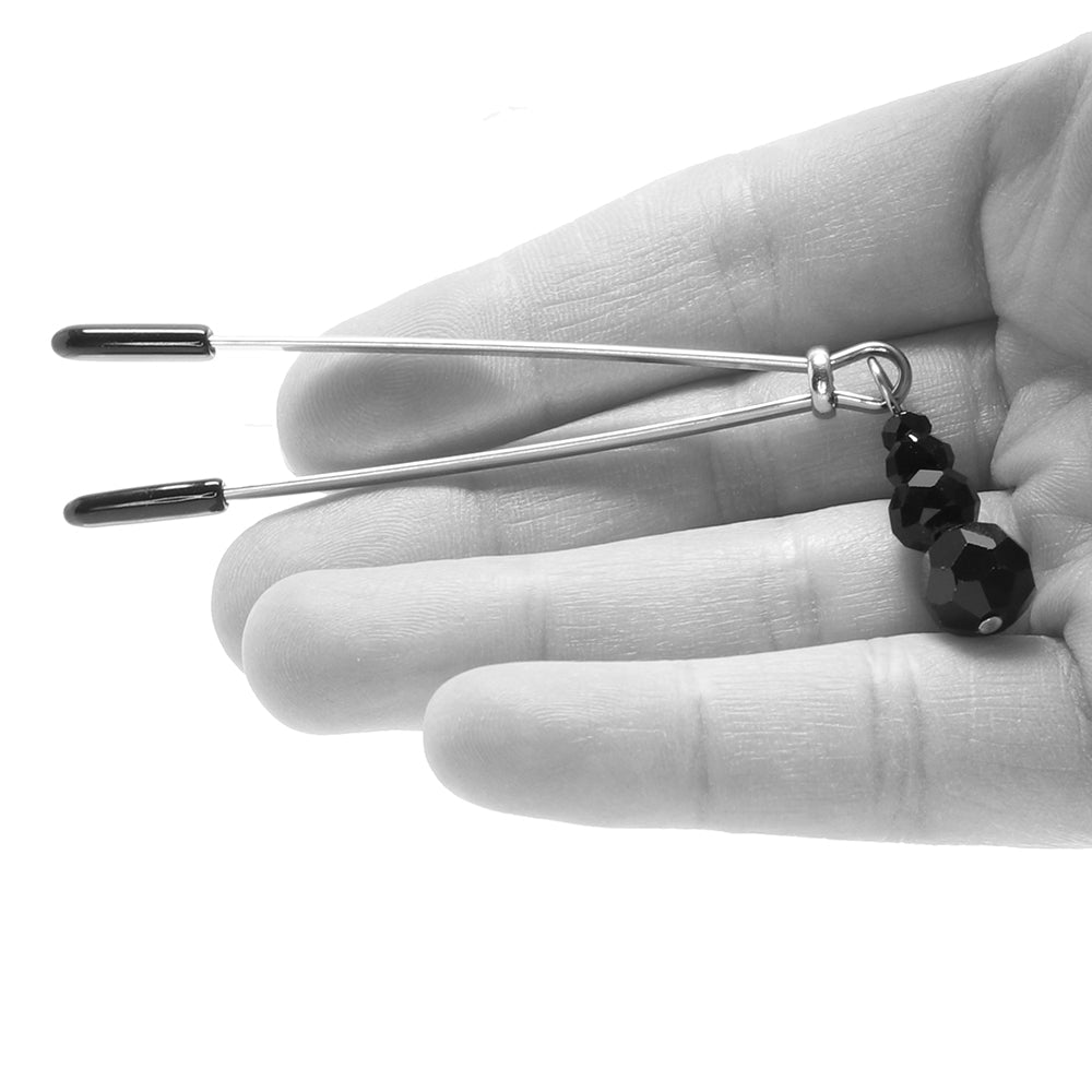 Adjustable Beaded Tweezer Nipple Clips