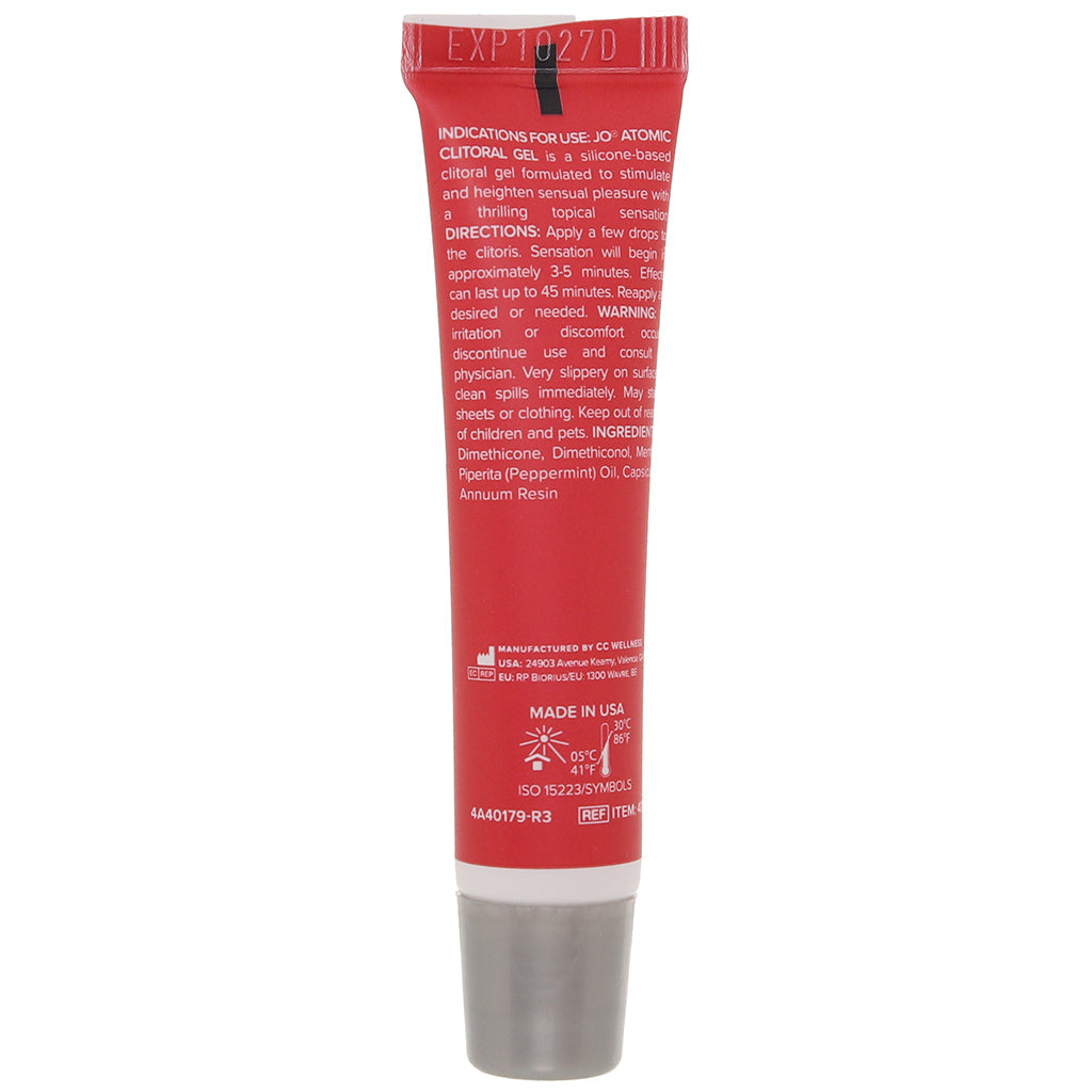 Atomic Clitoral Stimulant Gel in .34oz/10ml
