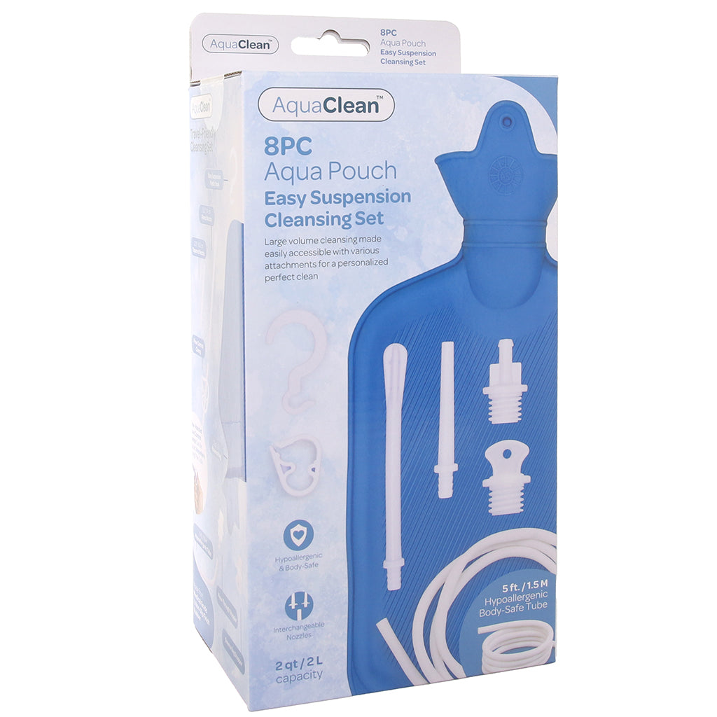 Aqua Clean 8 Piece Aqua Pouch Cleansing Set