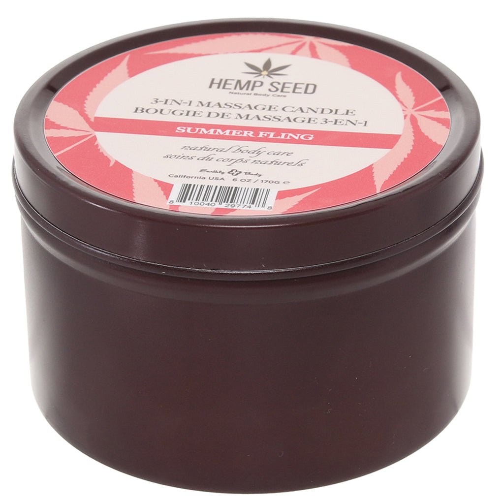 3-in-1 Massage Candle 6oz/170g in Summer Fling