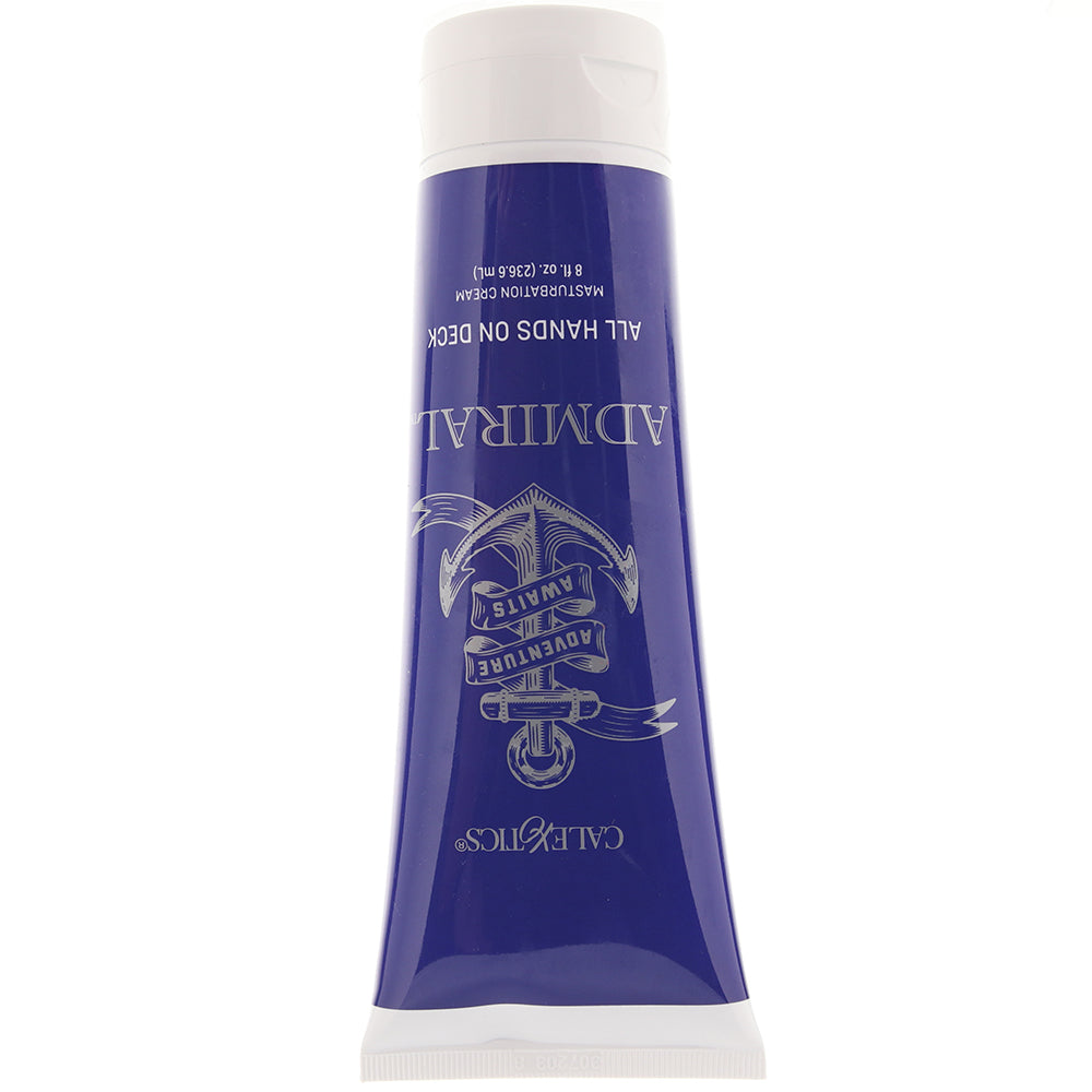 Admiral All Hands On Deck Masturbation Cream in 8oz/236ml