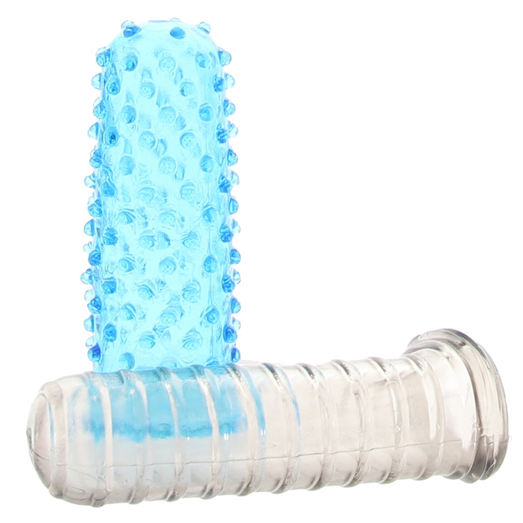 Blue Line 2-Pack Anal Finger Sleeves