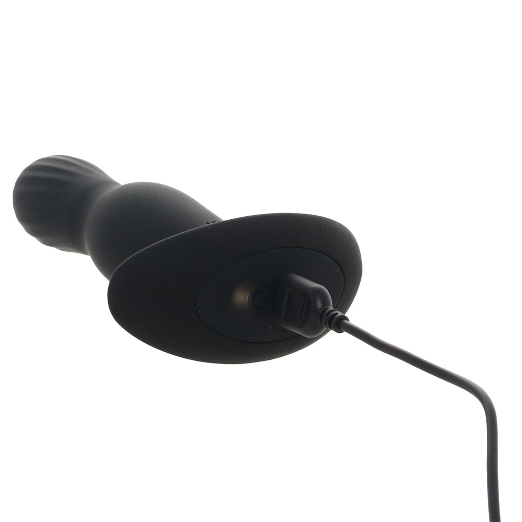 A-Play Expander 5.75 Inch Vibrating Plug in Black