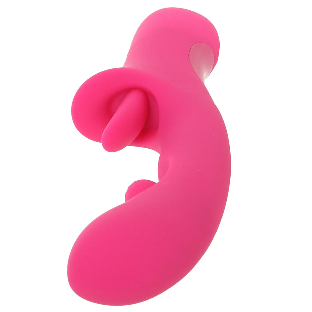 Alora Licking & Rotating Rabbit Vibe