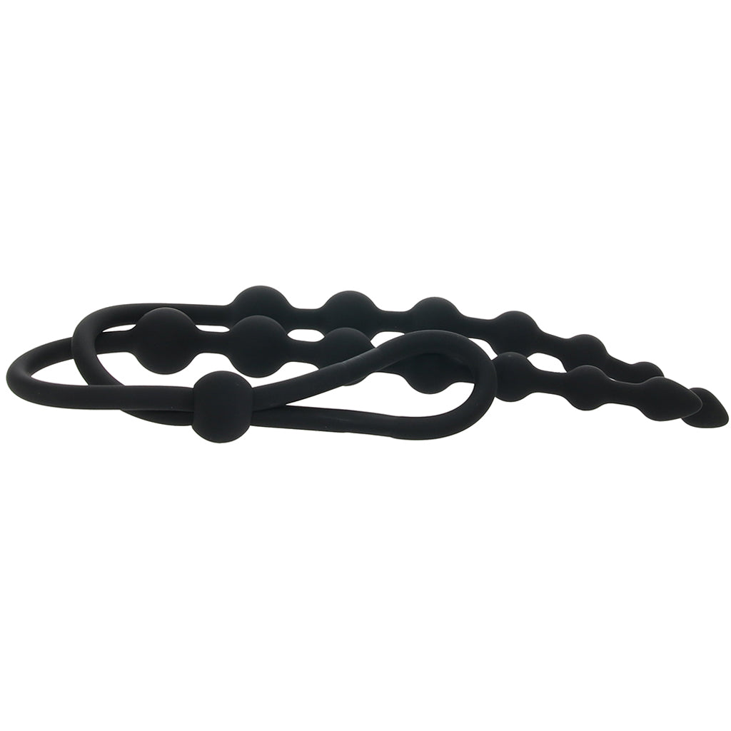 Ass-Station Dual Silicone Anal Beads