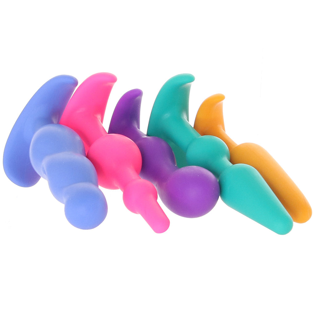 Anal Lovers Beginner Silicone Plug Kit