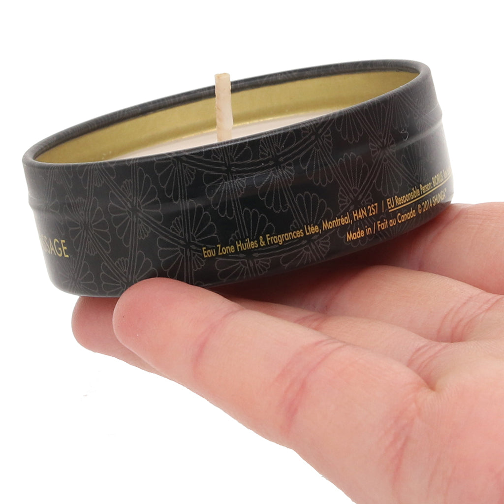 Aphrodisia Mini Massage Candle 1oz/30ml in Rose Petals