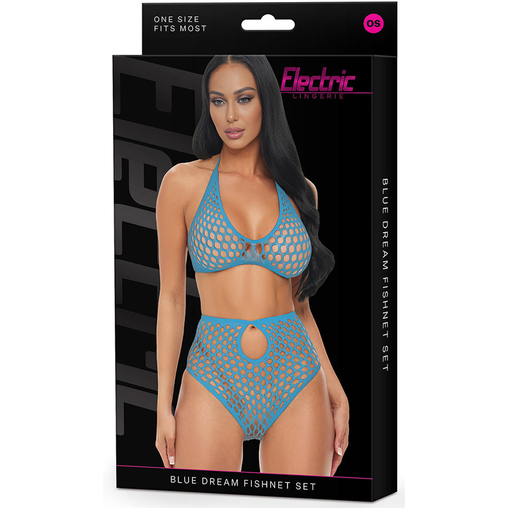 Blue Dream Fishnet Set