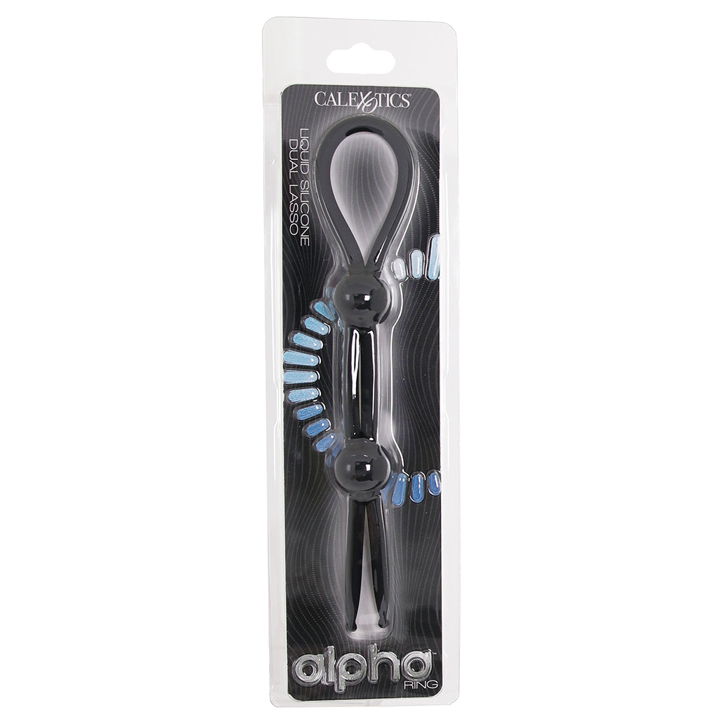 Alpha Dual Stamina Lasso in Black