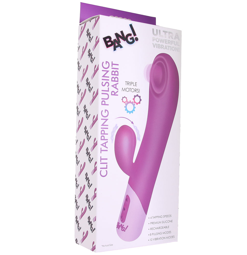 Bang! Clit Tapping Pulsing Rabbit Vibe
