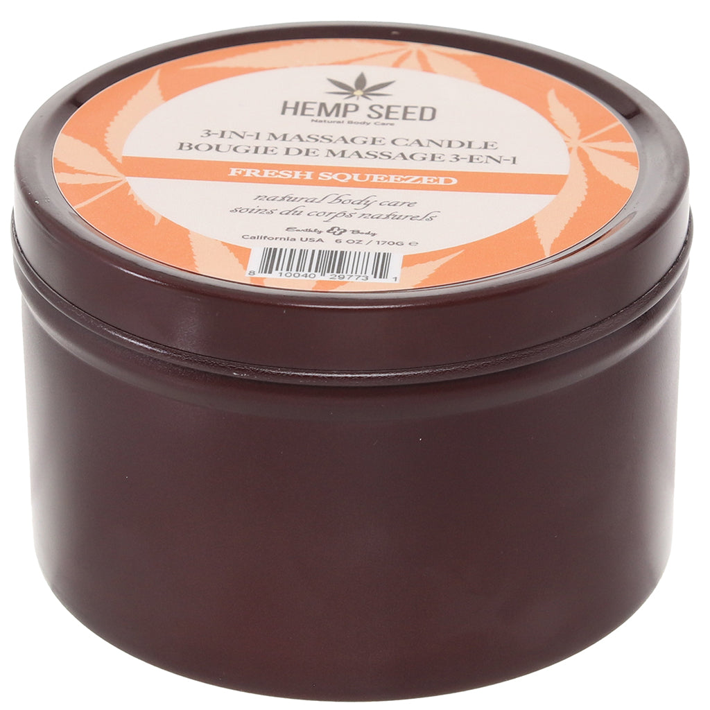 3-in-1 Massage Candle 6oz/170g in Fresh Squeezed
