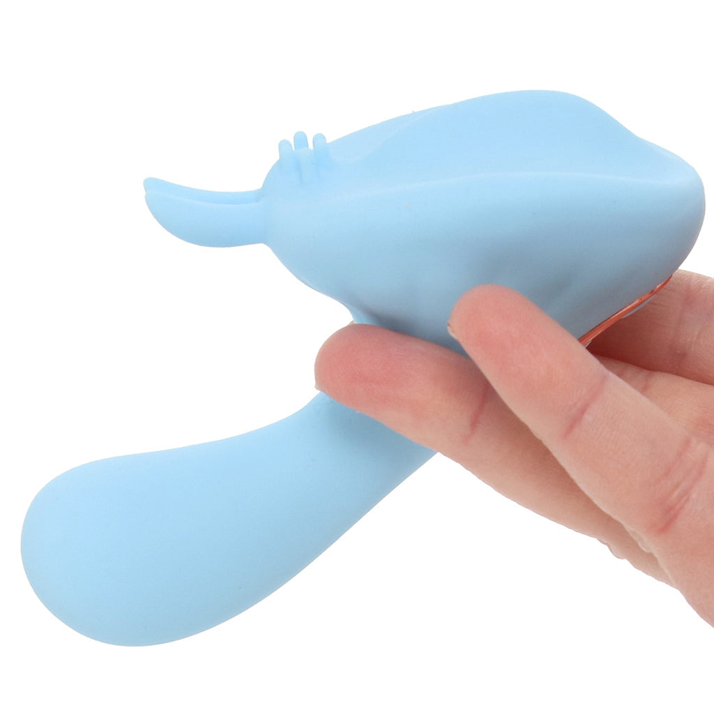 Averi Dual Stimulator Vibe in Blue