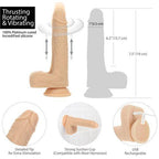 Mutant Thrusting Vibrator with Suction Cup & Remote Control