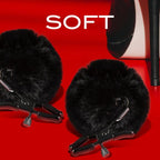 Blush Noir Pom Adjustable Nipple Clamps