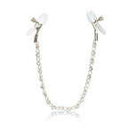 CalExotics Nipple Play Nipple Clamps with Crystal Chain
