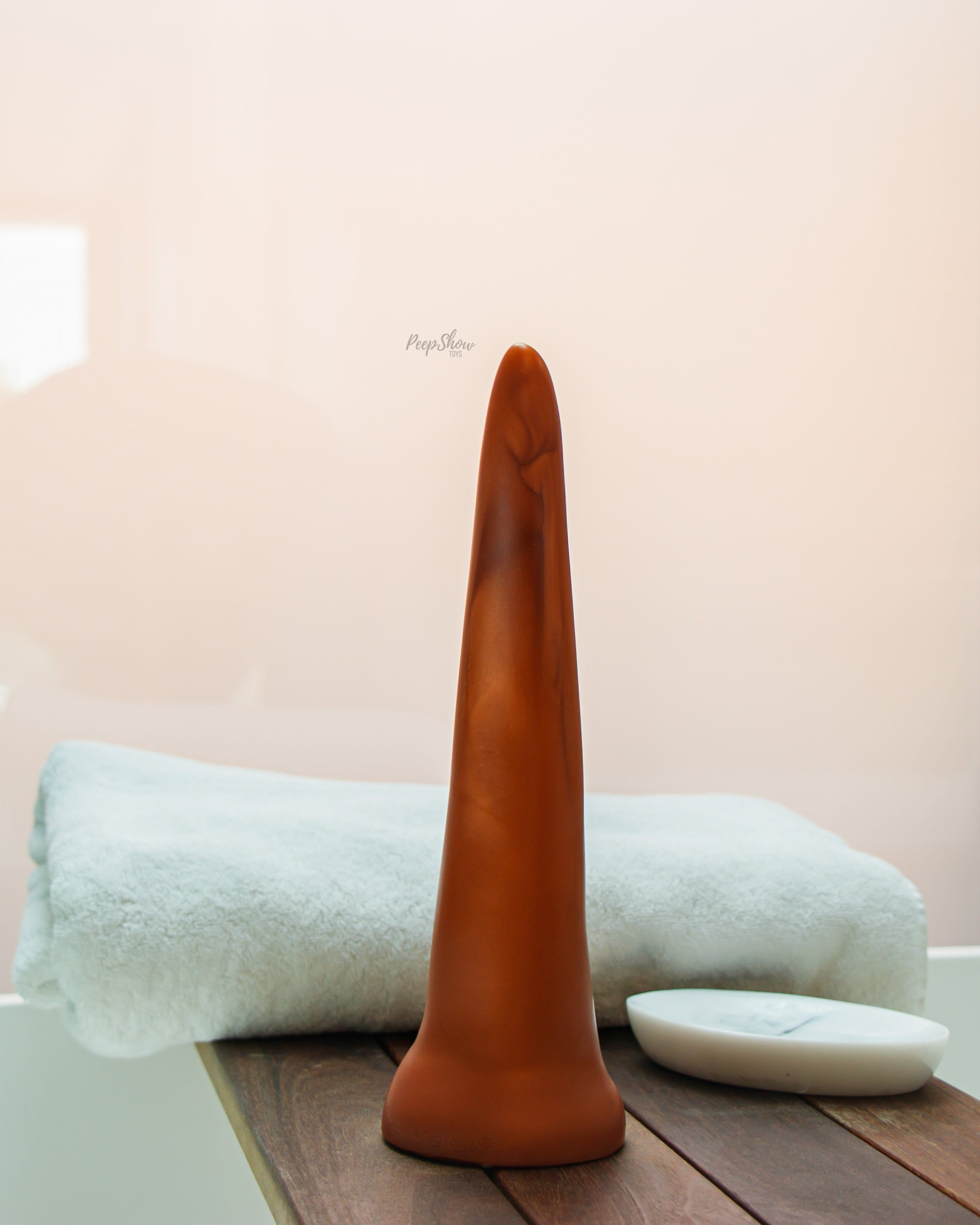 SquarePegToys® Squirm SuperSoft Silicone Cone Anal Plug