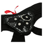Sportsheets Plus Size Grey and Black Lace Harness