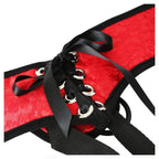 Red Lace Corsette Harness