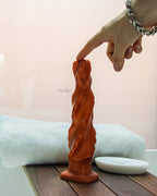 SquarePegToys® Twister Super Soft Silicone Dildo