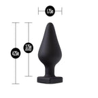 Blush Temptasia Fuck Me Silicone Heart Butt Plug
