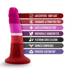 Avant Pride P3 Beauty Petite Harness Ready Suction Cup Silicone Dildo